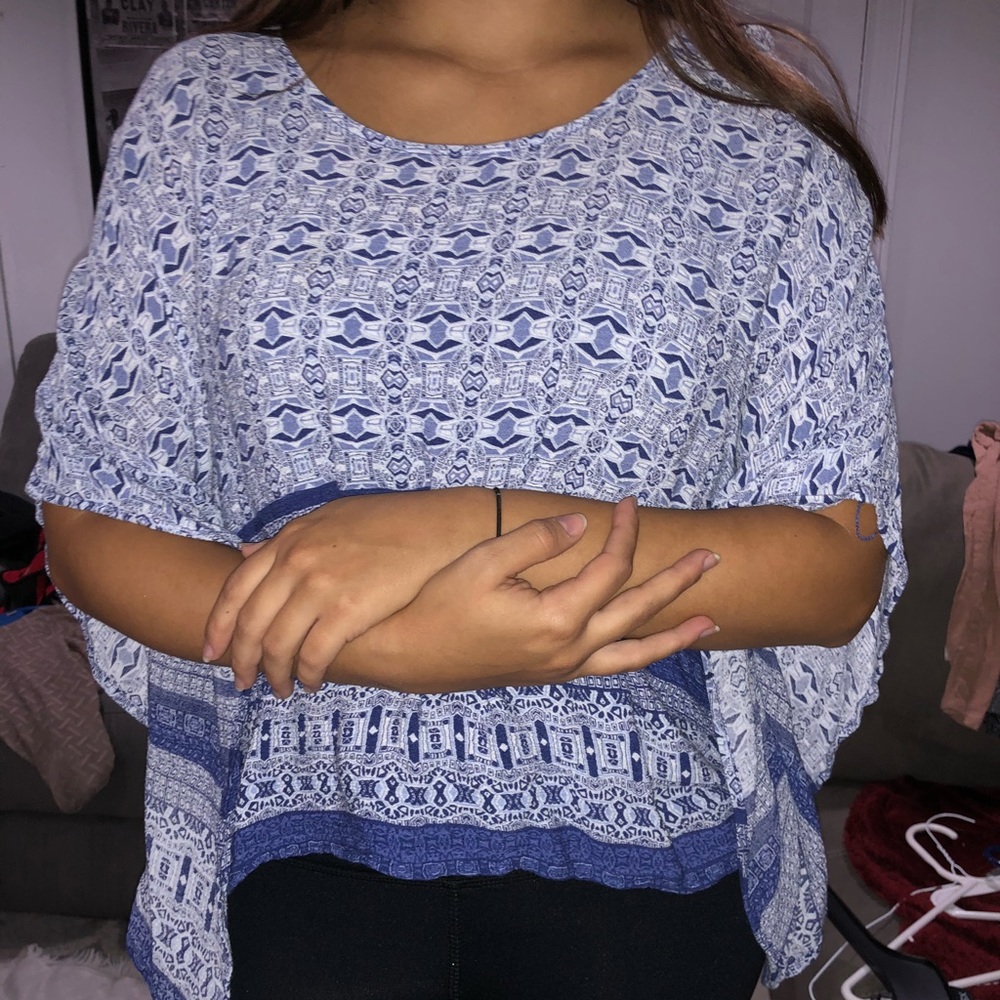 Bobeau blouse size s